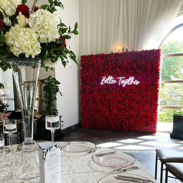 Scugog Flower Wall Backdrop