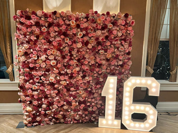 Cobourg Flower Wall Backdrop