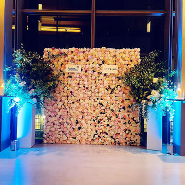 Huntsville Flower Wall Backdrop