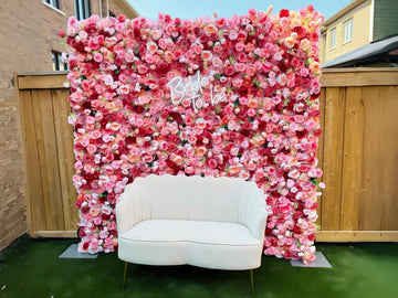 Muskoka Flower Wall Backdrop