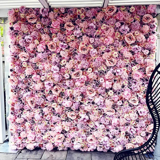 Lavender Flower Wall