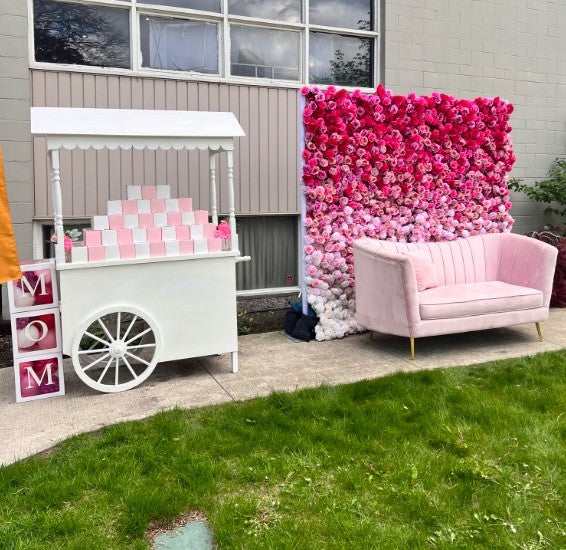 Stouffville Flower Wall Backdrop