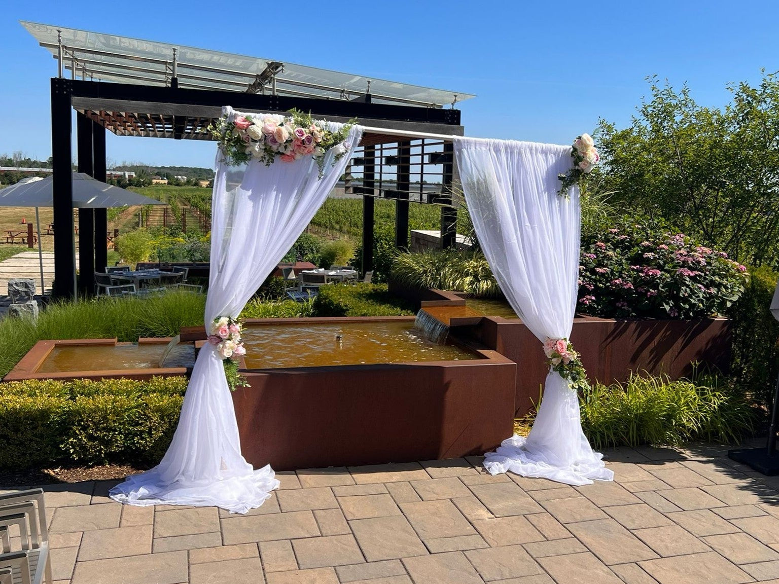 Bracebridge Wedding Flower Arches