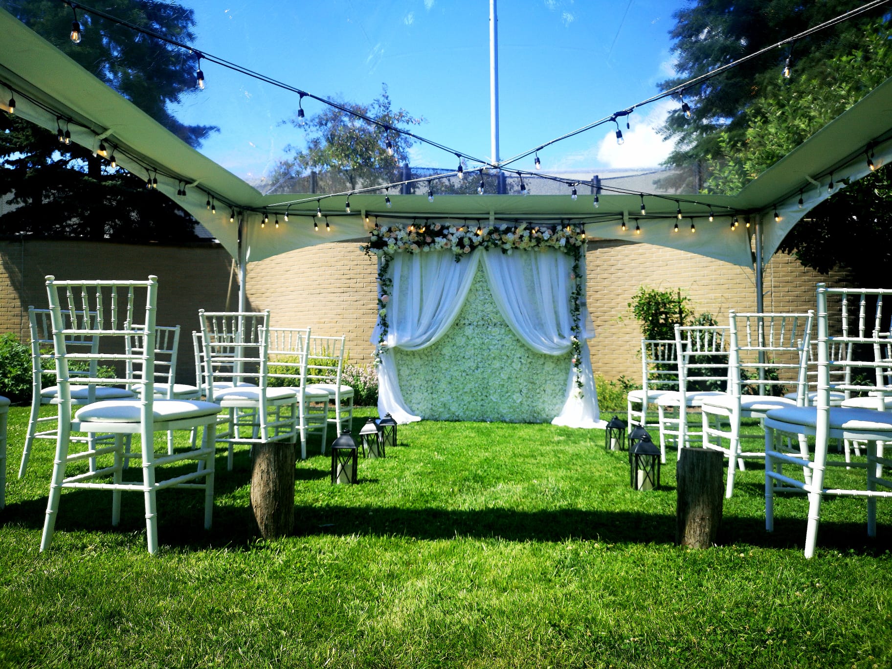 Burlington Wedding Flower Arches