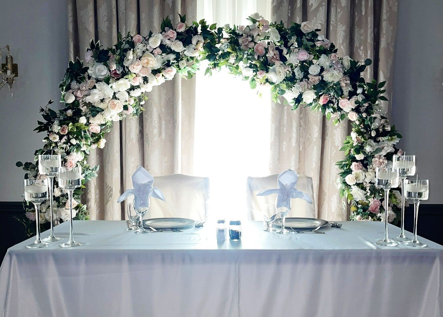 Huntsville Wedding Flower Arches