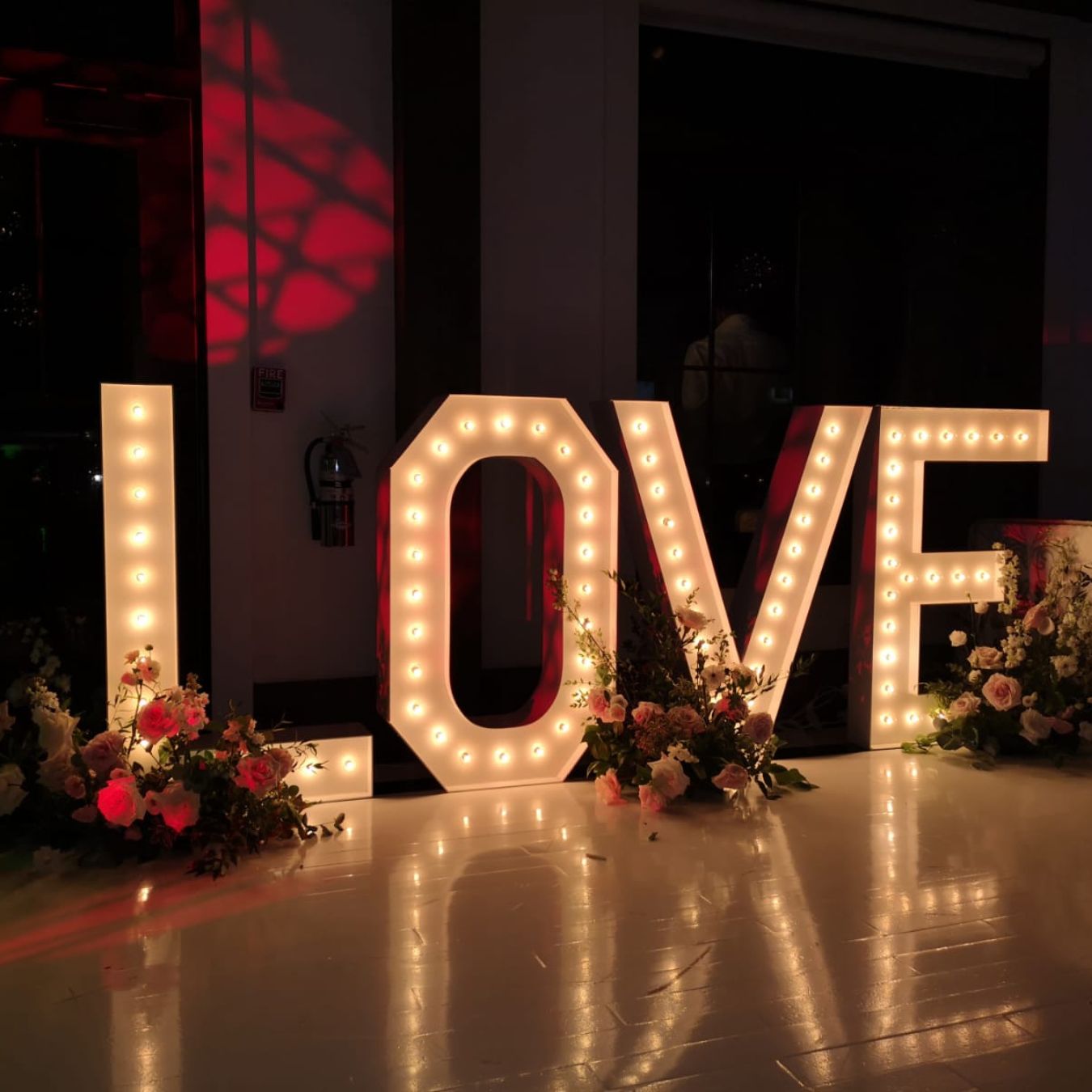 Love Marquee Letters with Lights