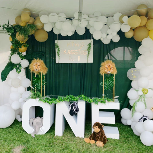 ONE Marquee Block Letters with Table
