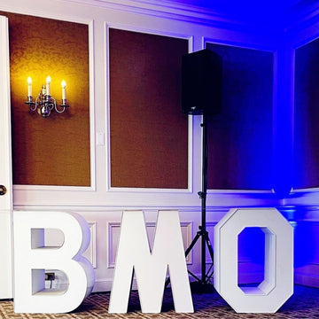 Custom Marquee Block Letters with Table