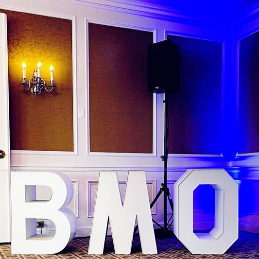 Custom Marquee Block Letters with Table