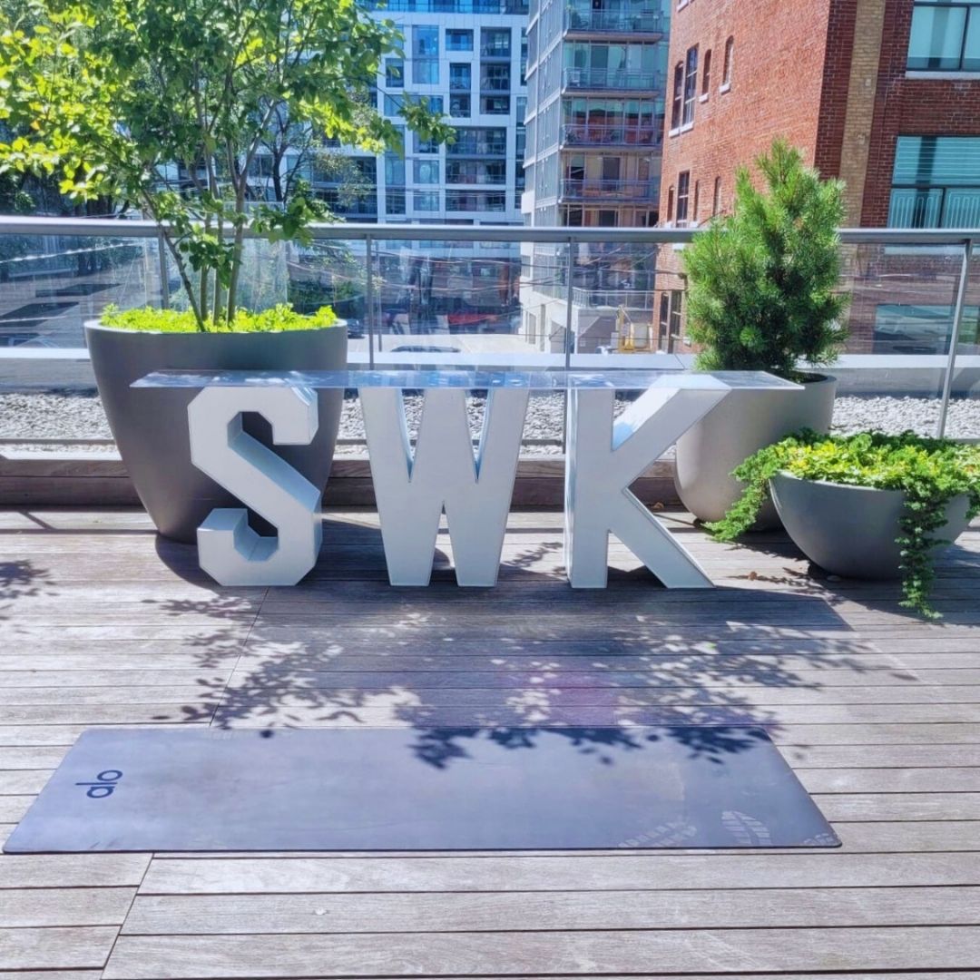 Custom Marquee Block Letters with Table