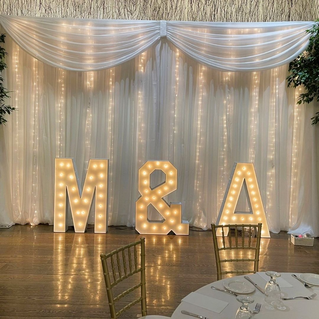 Custom Marquee Letters with Lights 